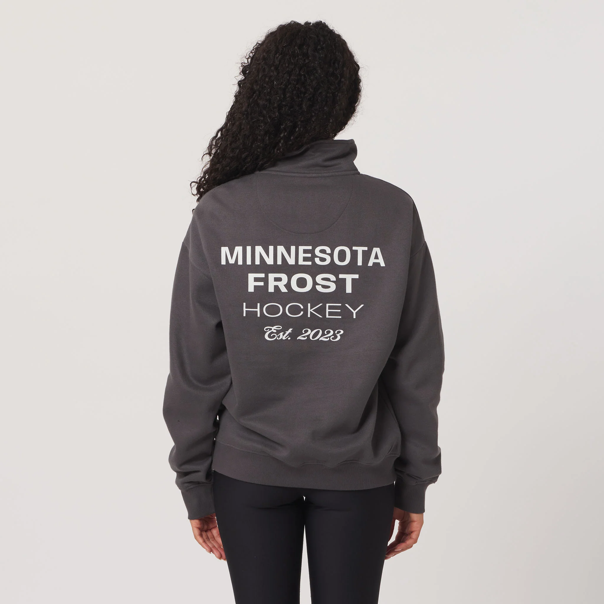 Women's Minnesota Frost Sportiqe Marant Quarter Zip - Image 3