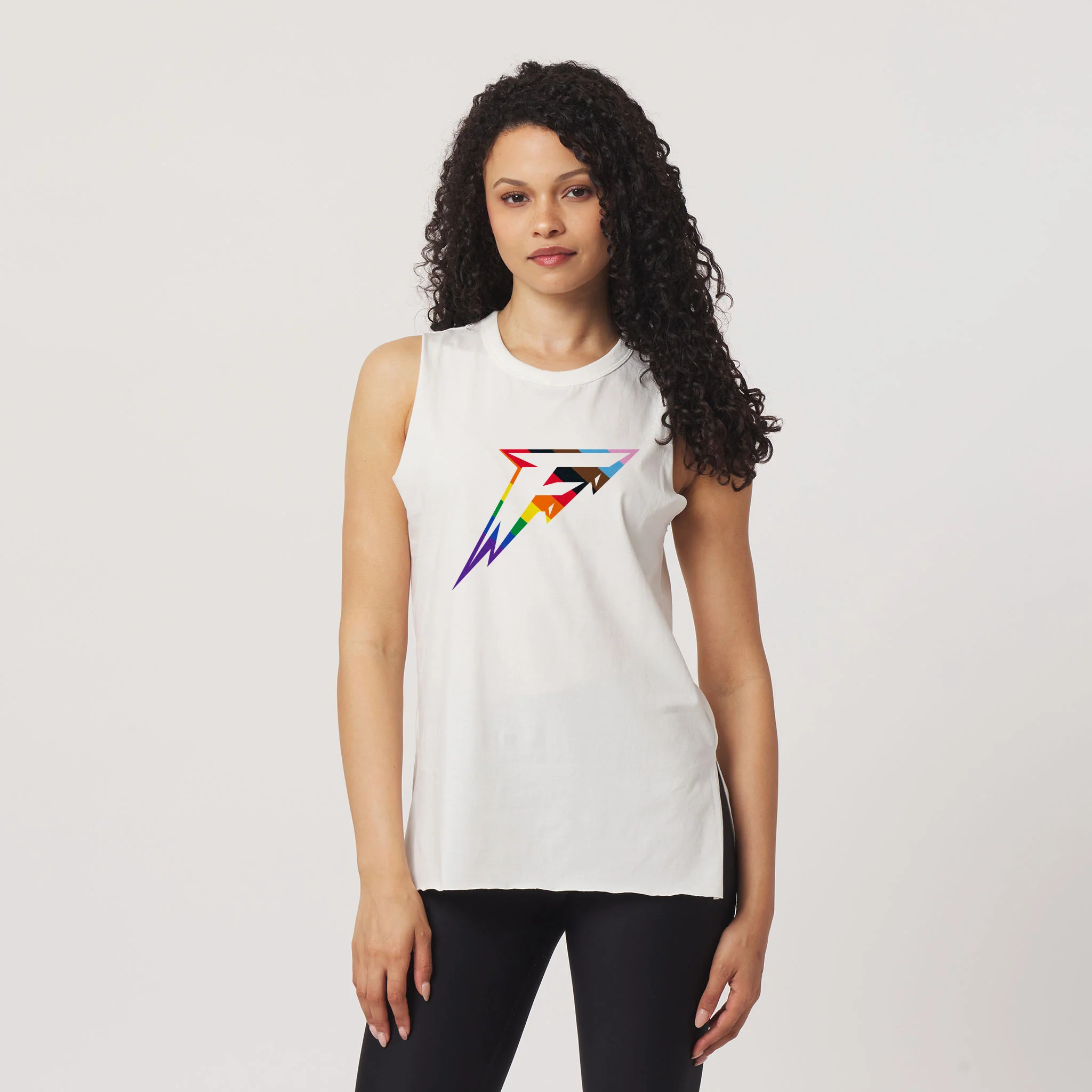 Women's Minnesota Frost Sportiqe Mia Pride Tank Top