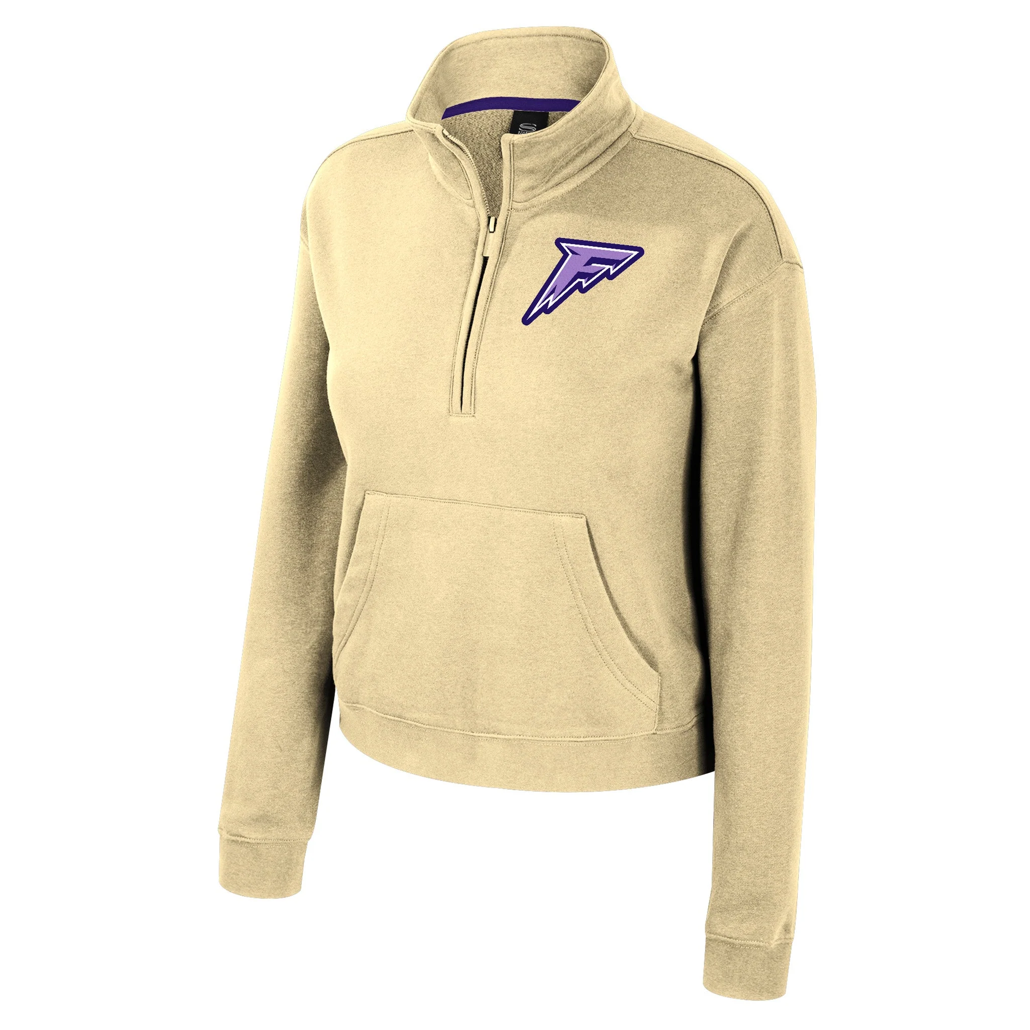 Women's Minnesota Frost Stadium Essentials Varsity Manager 1/2 Zip Fleece Pullover - Limited Edition