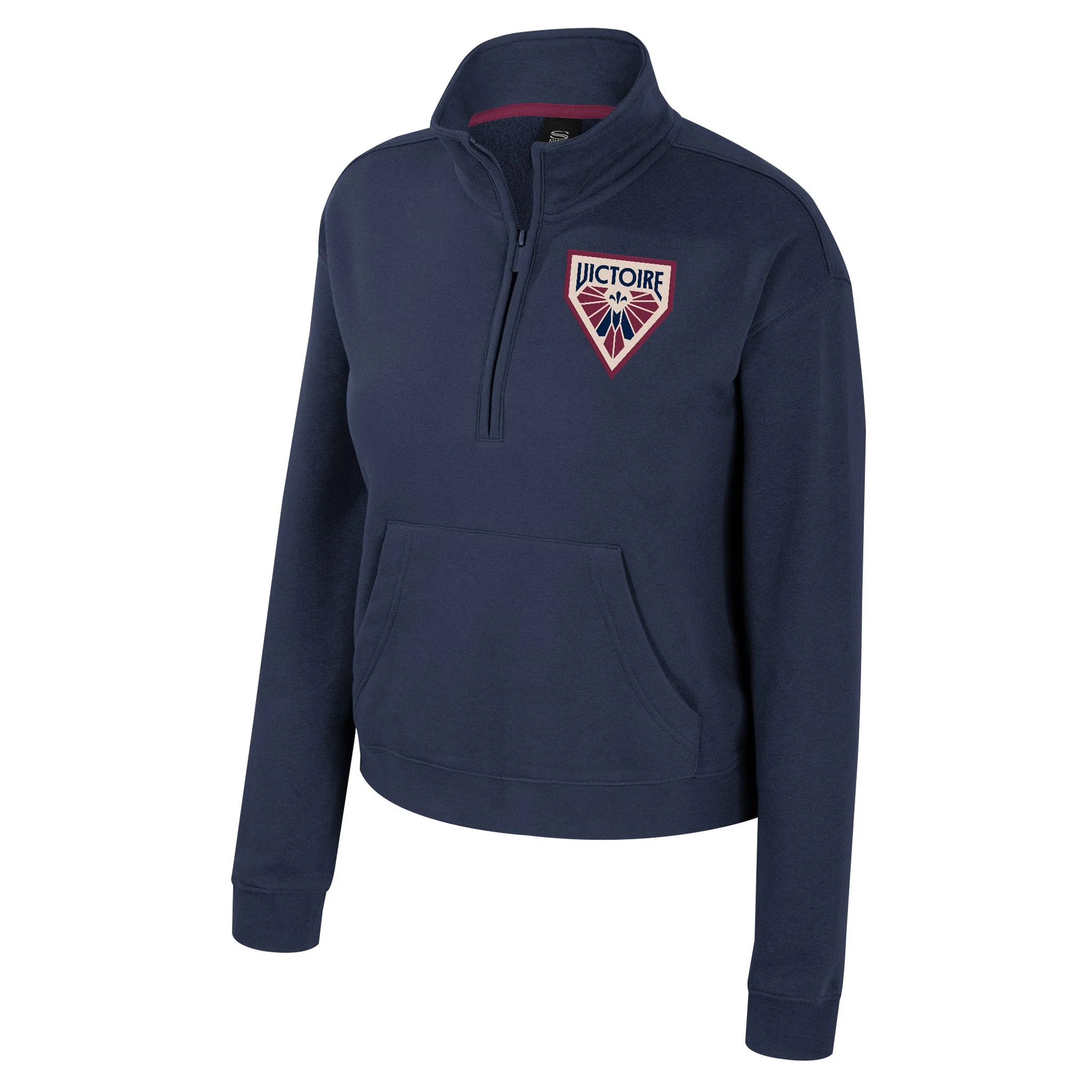 Women's Montreal Victoire Stadium Essentials Varsity Manager 1/2 Zip Fleece