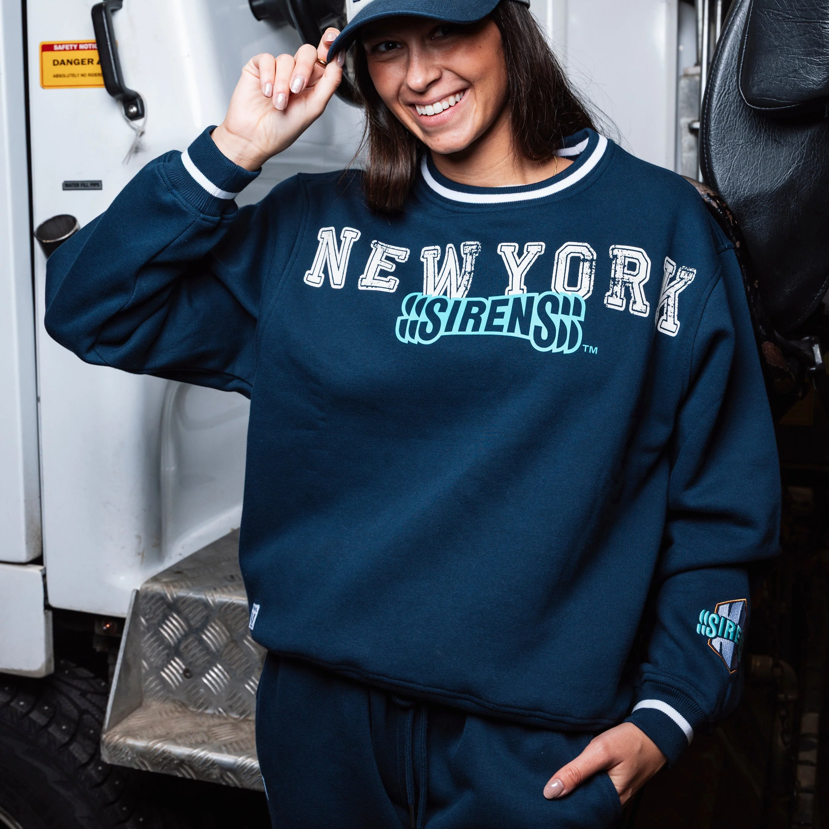 Women's New York Sirens CCM Wordmark Crew - Image 5