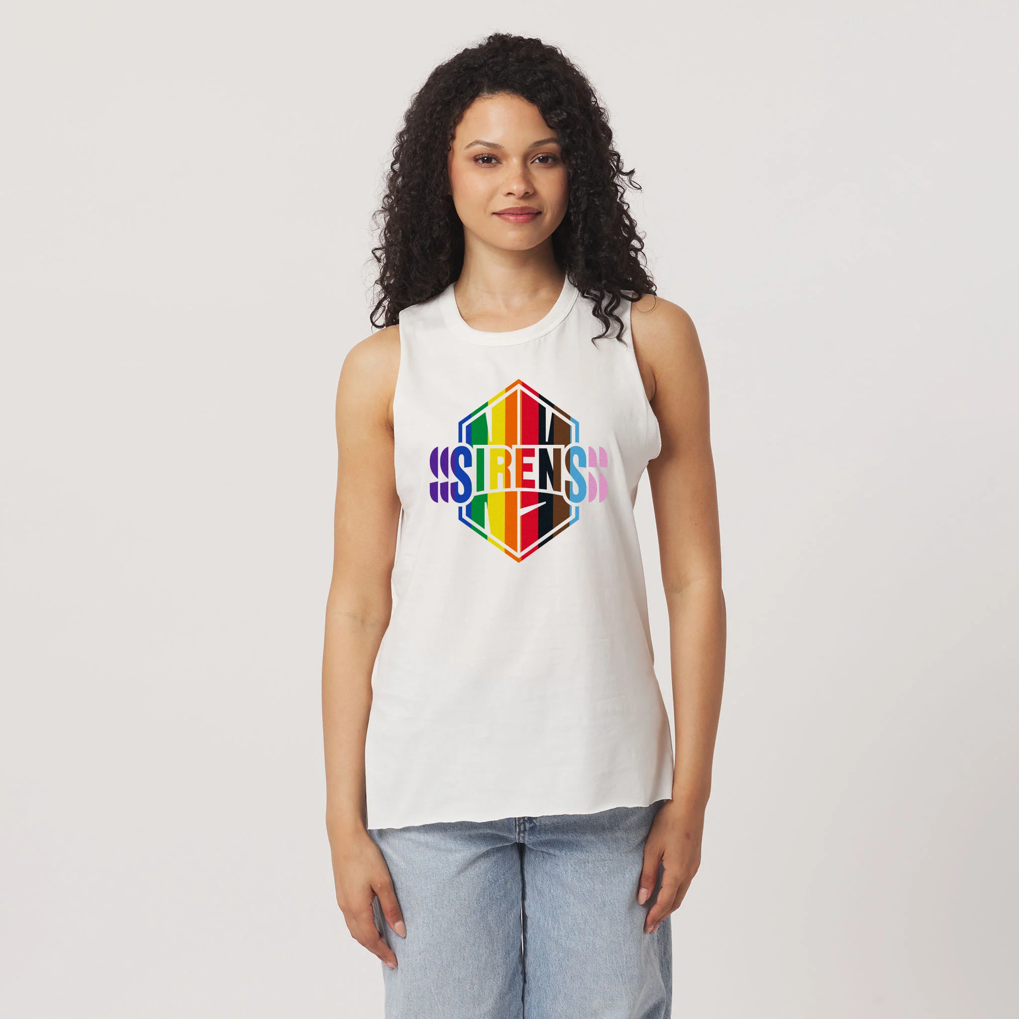 Women's New York Sirens Sportiqe Mia Pride Tank Top