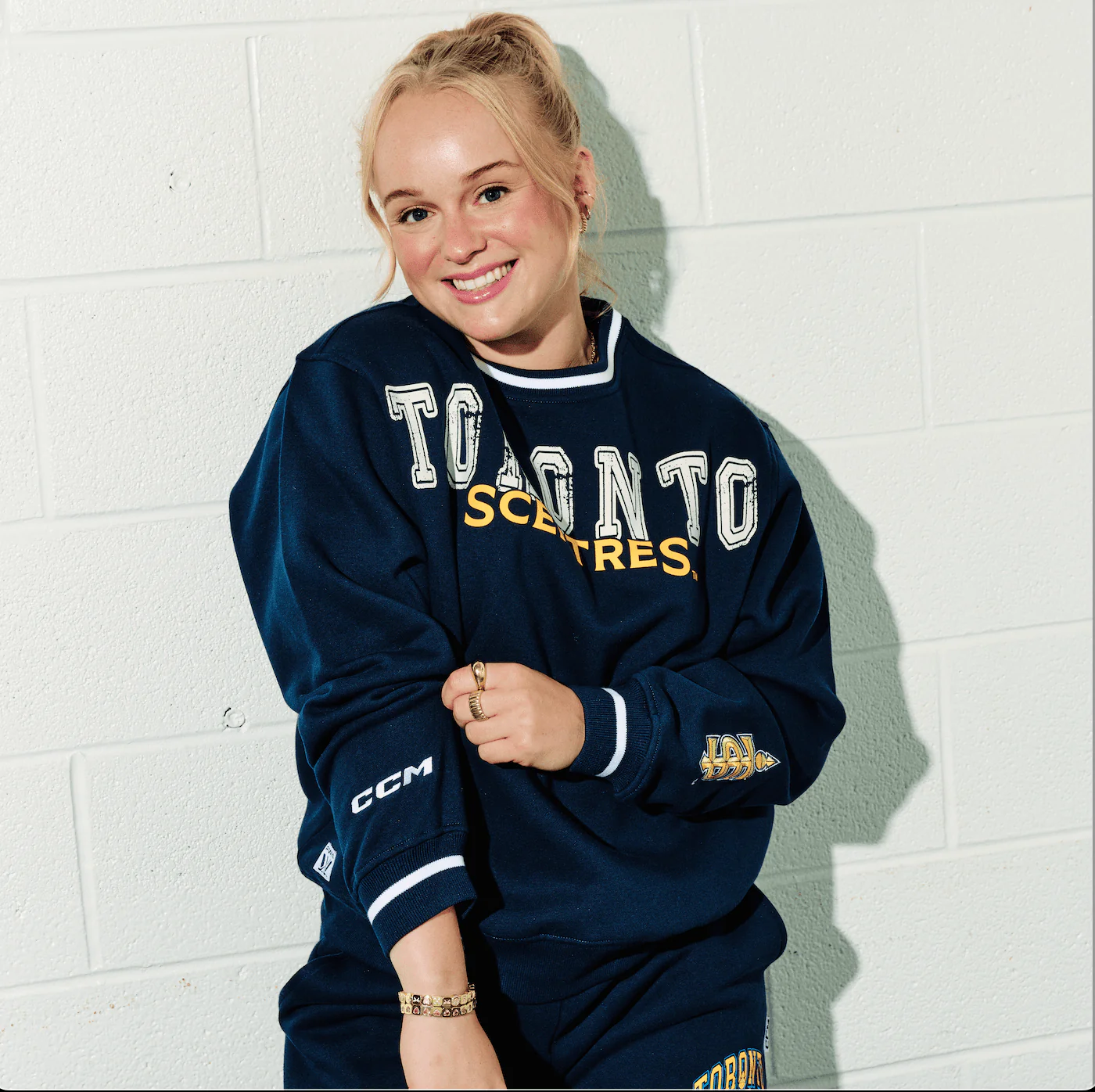 Women's Toronto Sceptres CCM Wordmark Crew - Image 4
