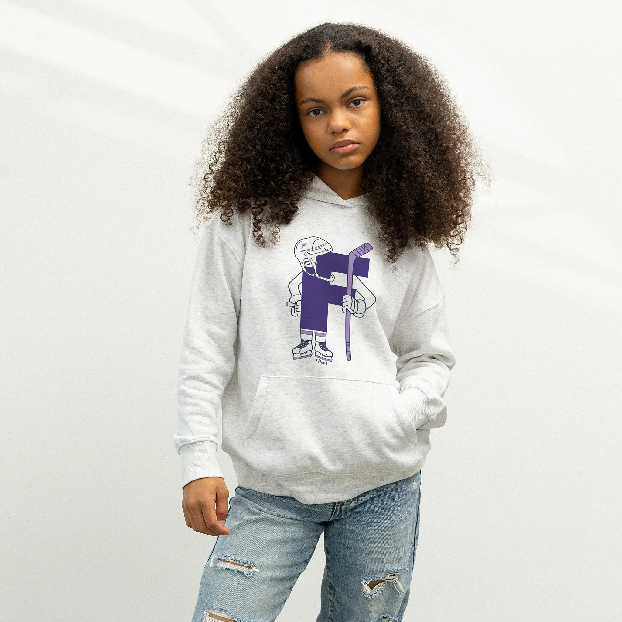 Youth Minnesota Frost Line Change Graphic Hoodie - Image 2