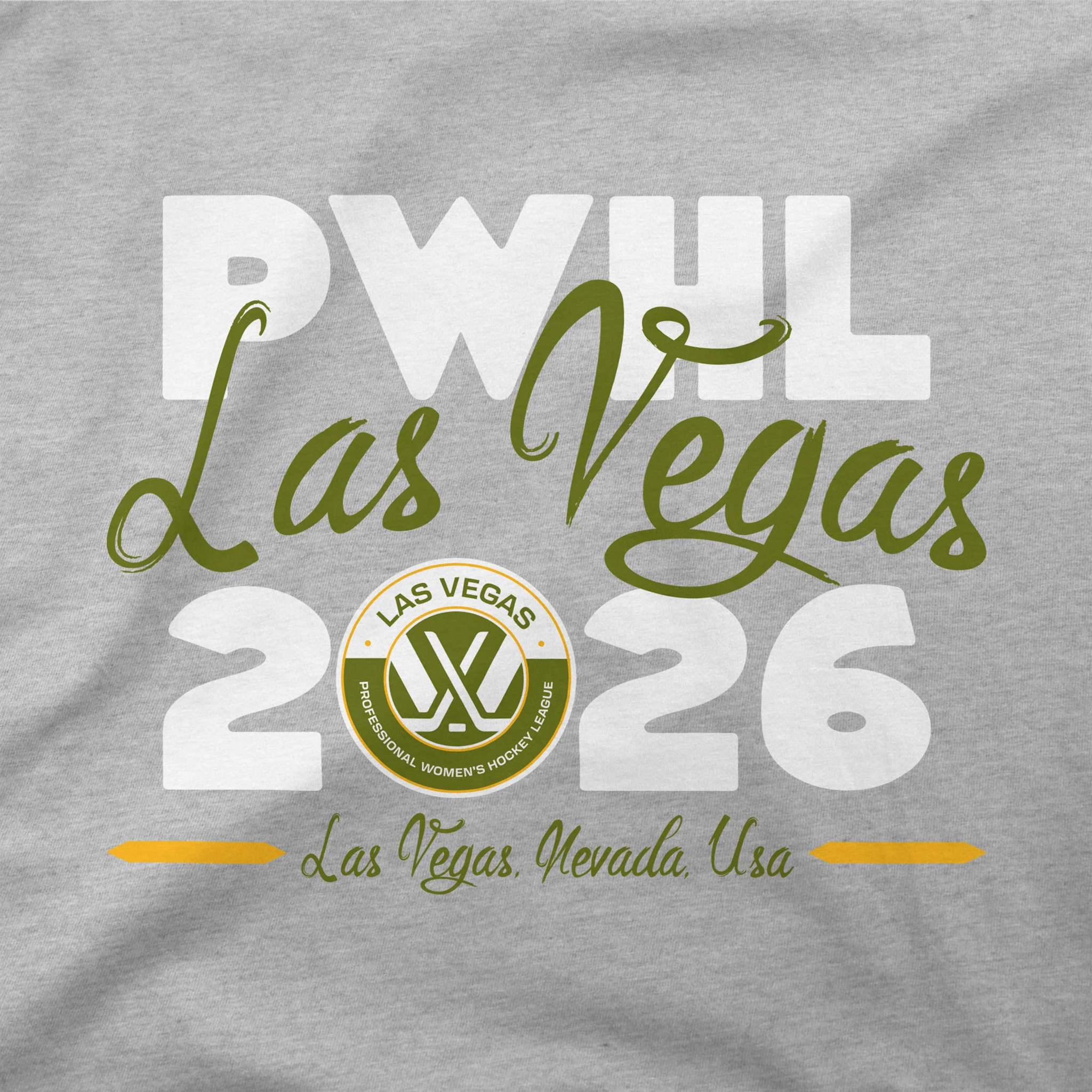 Youth PWHL Las Vegas Stadium Essentials Gotcha T-Shirt - Image 3