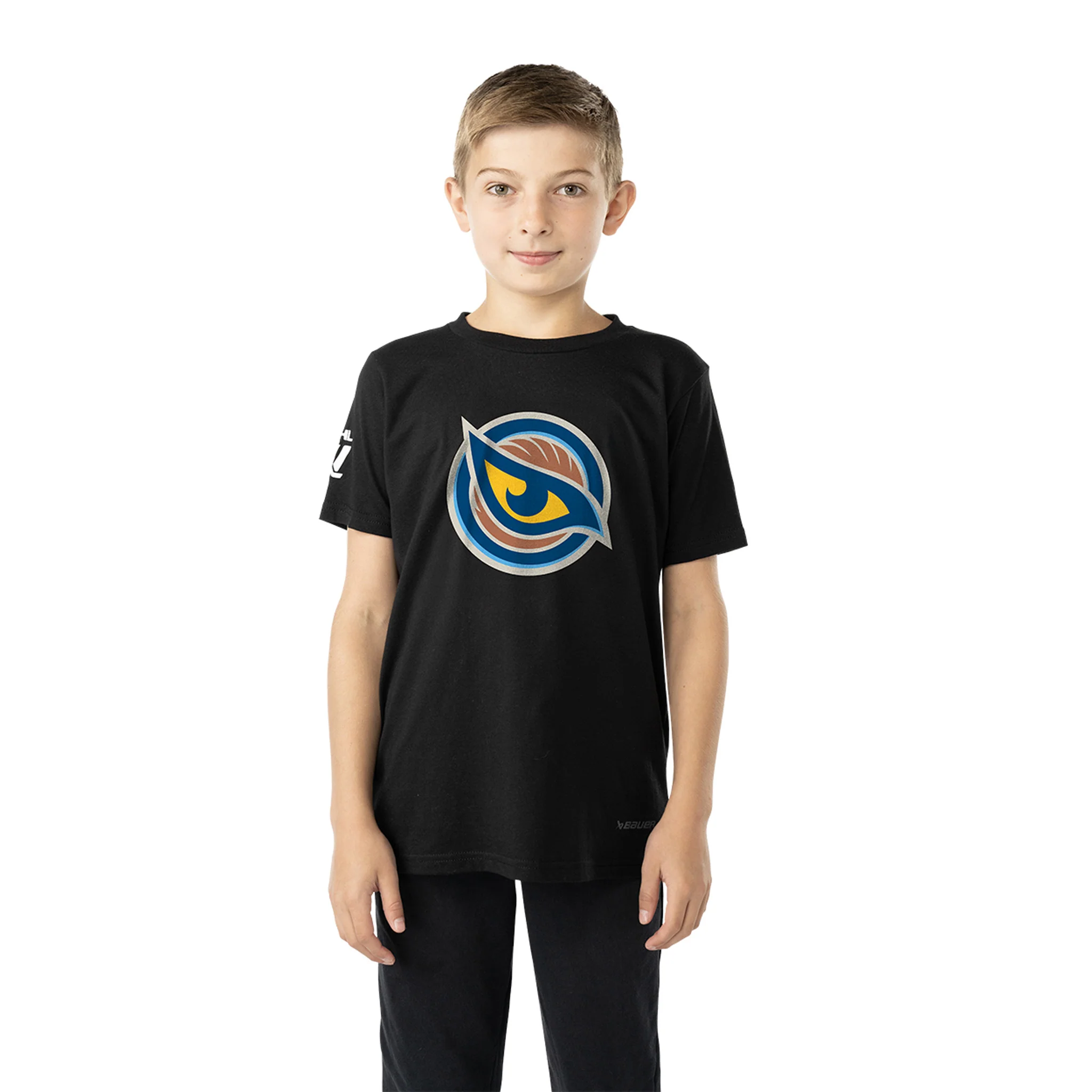 Youth Vancouver Goldeneyes Bauer Logo T-Shirt
