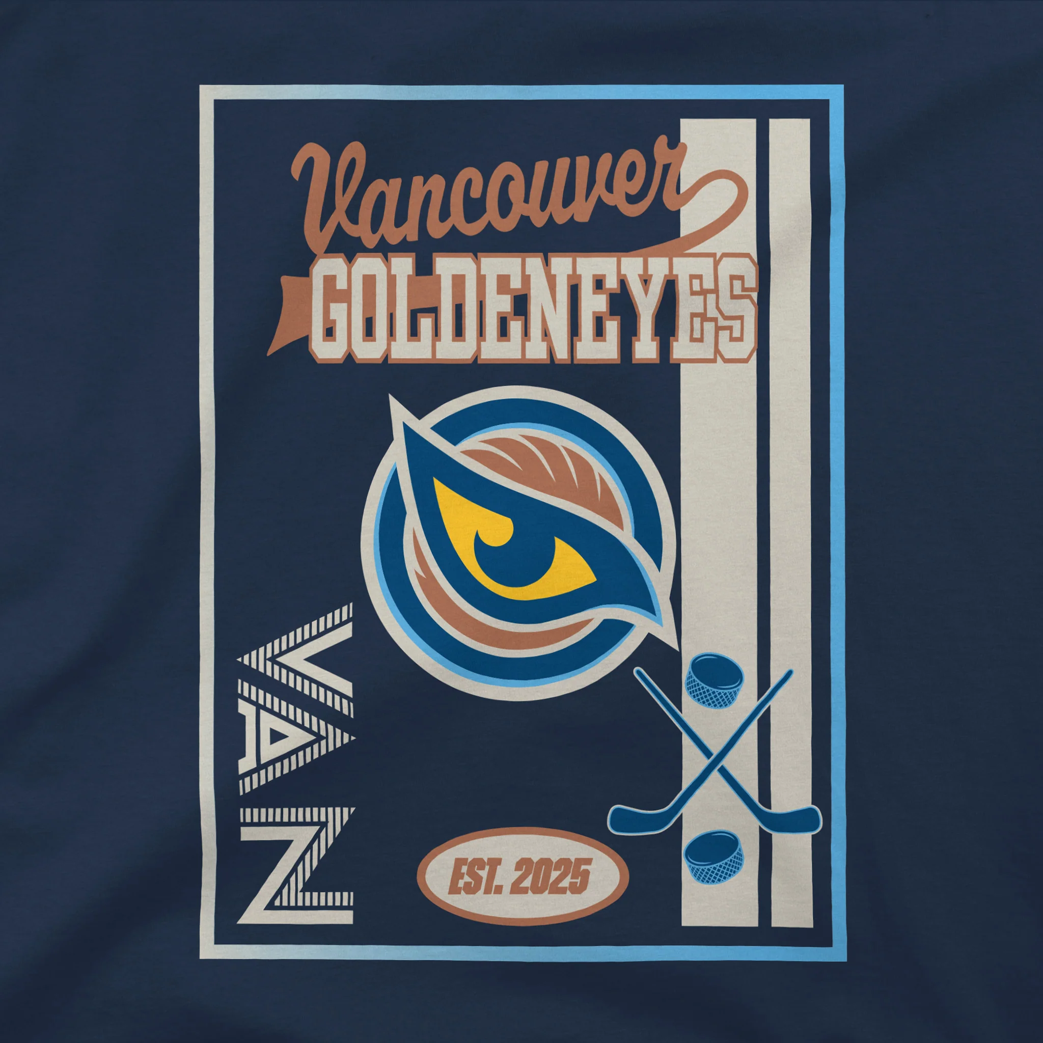 Youth Vancouver Goldeneyes Stadium Essentials Jumbo Hoodie - Image 2